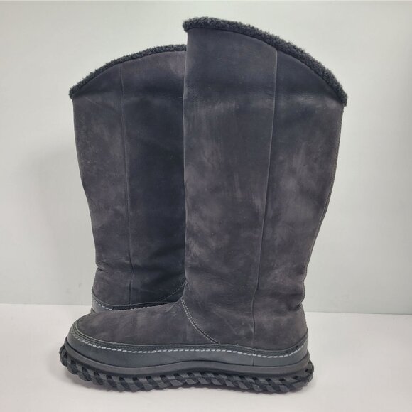 Nike Valenka 2 ACG Puddle Proof Women's Black Button Boots 375461-001 US Size 9 - Picture 6 of 11